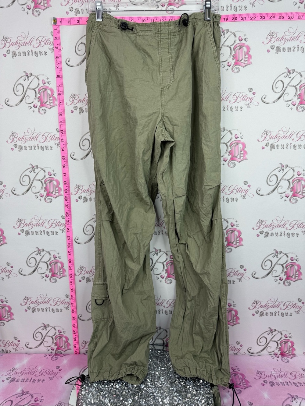 Garage cargo pants khaki brown tan Olive Green Cargo Pants